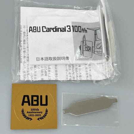 Abu Garcia アブガルシア スピニングリール カーディナル3 100th 箱付 100周年限定記念キーホルダー