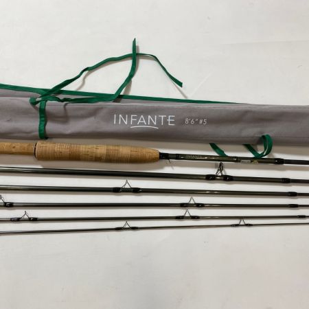 ΨΨ TIEMCO ティムコ フライロッド　 INFANTE 8'6"#5   袋付 EUFLEX INFANTE 865-6
