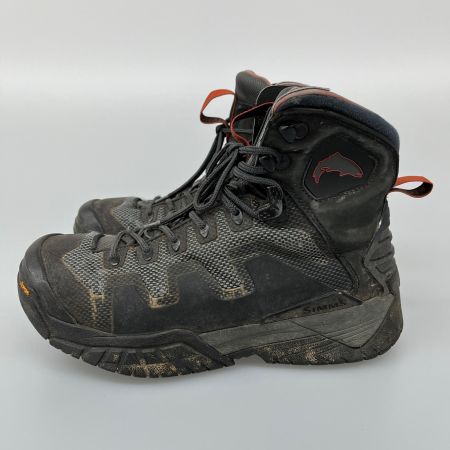 SIMMS ウェーディングシューズ G4 27cm ブラック×オレンジ