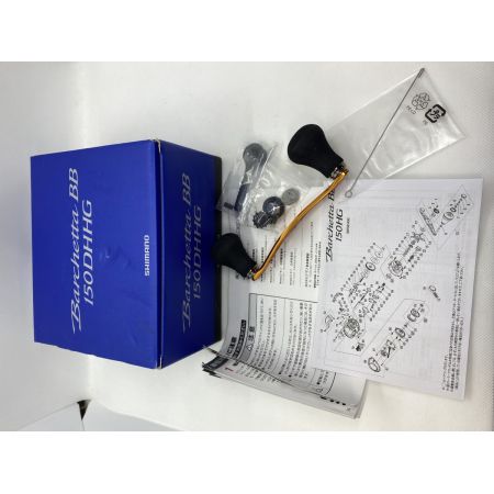 ΨΨ SHIMANO シマノ ベイトリール　21バルケッタBB 150DH-HG 箱付 ゴメクサスハンドル付き 044075