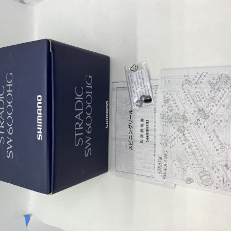 ΨΨ SHIMANO シマノ スピニングリール　24ストラディック SW 6000HG 美品 箱付 047410