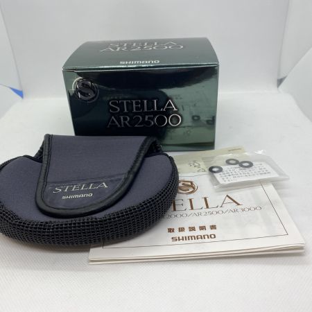 ΨΨ SHIMANO シマノ スピニングリール　01ステラAR2500箱付き SC80E025