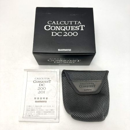 SHIMANO シマノ 19 カルカッタコンクエスト DC200 03978 ベイトリール 箱付き