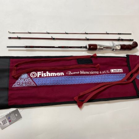 ΨΨ Fishman フィッシュマン ルアーロッド　ビームスブランシエラ4.8UL リミテッド 袋付