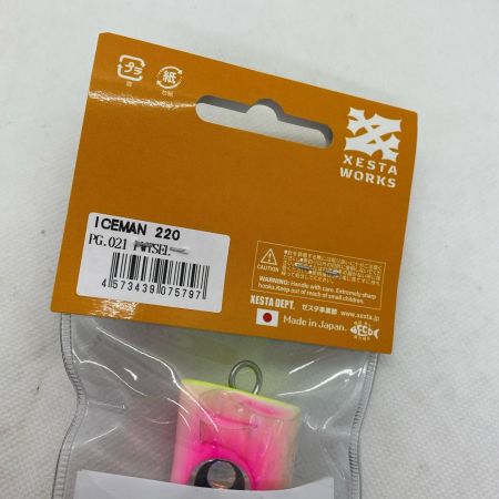 ΨΨ XESTA  ルアー　アイスマン220 ピンクテールホワイトシェル 