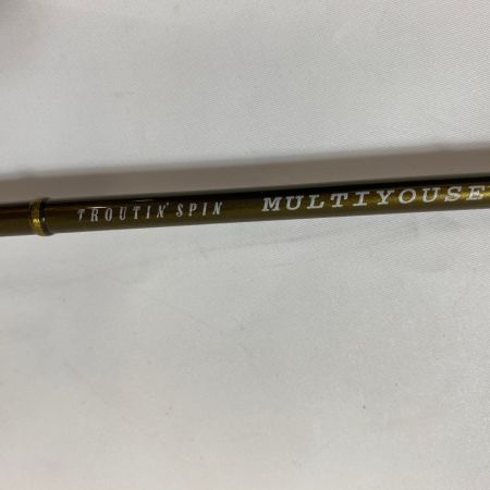 ΨΨ SMITH LTD スミス(釣具) ルアーロッド　トラウティンスピン マルチュースTRMK-423UL 箱付