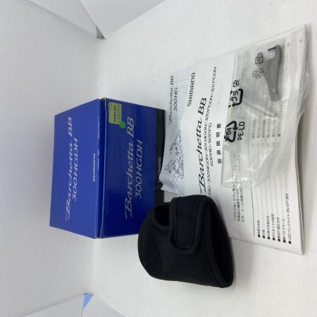 ΨΨ SHIMANO シマノ ベイトリール　17バルケッタBB300HGDH 箱付 03702