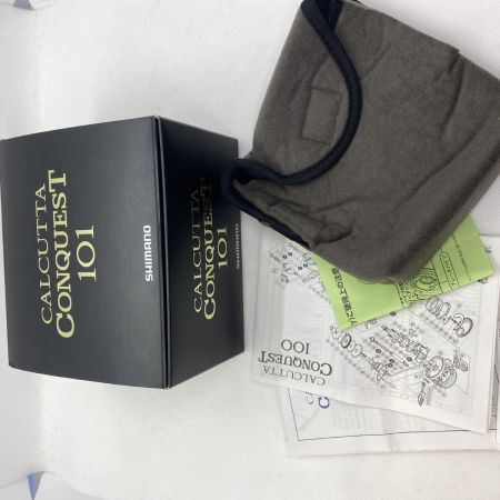 ΨΨ SHIMANO シマノ ベイトリー　14カルカッタコンクエスト 101  レフト キズ有 程度B 箱付 03203