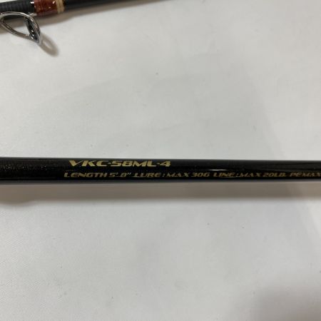 ΨΨ Megabass メガバス ルアーロッド　 ヴァルキリー ワールドエクスペディション VKC-58ML-4　袋付　
