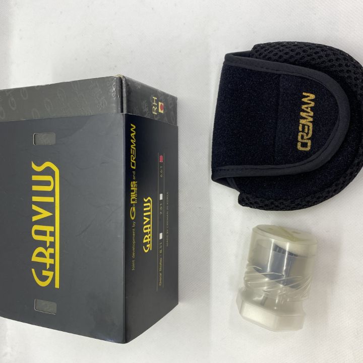 ΨΨ G-nius and CREMAN ベイトリール グラビアス 6.6:1 箱・袋・替え