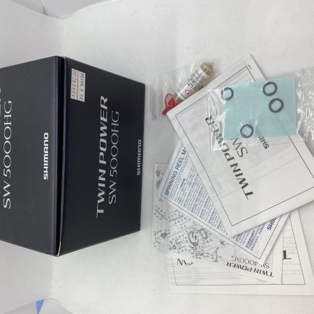 ΨΨ SHIMANO シマノ スピニングリール 　21ツインパワーSW 5000HG　箱付 04222