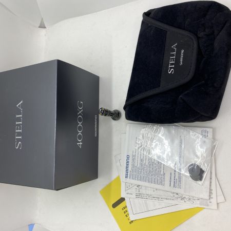 ΨΨ SHIMANO シマノ スピニングリール　22ステラ 4000XG　箱・リールスタンド付 043962