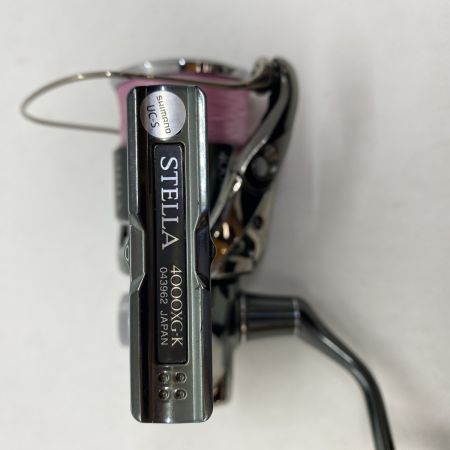 ΨΨ SHIMANO シマノ スピニングリール　22ステラ 4000XG　箱・リールスタンド付 043962