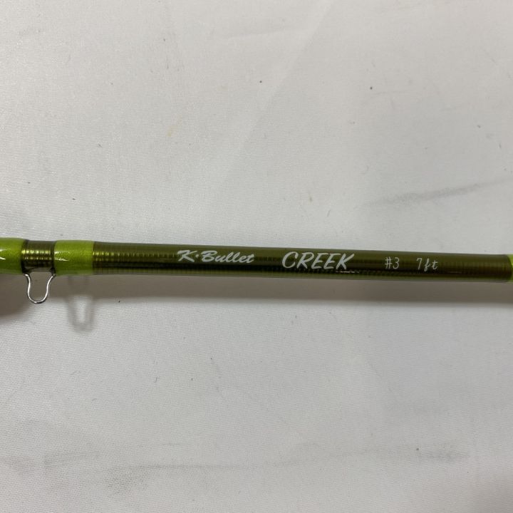 ΨΨ K.Bullet フライロッドセット GREEK 3番（7ft） 袋付 ロッド