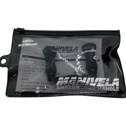 ΨΨ BOMBADA 釣り小物 ハンドル 　マニベラ ダイワ・アブ左用 ブラック Sランク