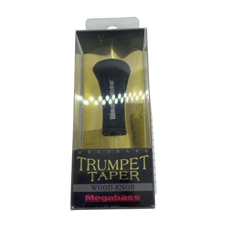 ΨΨ Megabass メガバス 釣り小物 ハンドルノブ　　トランペットテーパーウッドノブ 黒檀 