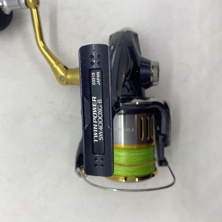 ΨΨ SHIMANO シマノ スピニングリール　15ツインパワーSW 4000XG本体のみ 03315