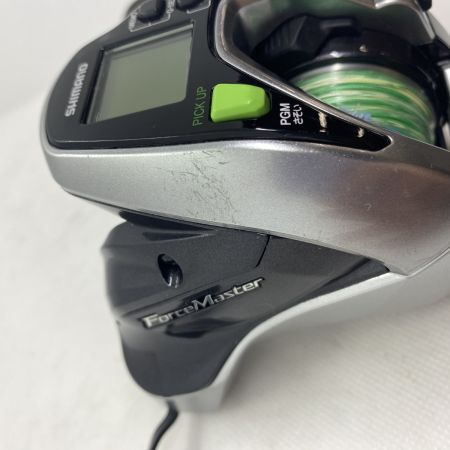 ΨΨ SHIMANO シマノ 電動リール　15フォースマスター 800 箱・ケーブル付 7.4ｋｍ/16.5ｈ箱付き 03295