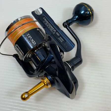  SHIMANO シマノ スピニングリール  21ツインパワーXD C5000XG ゴメクサスハンドル・リールスタンド付き 04294