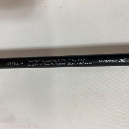 ΨΨ SHIMANO シマノ トラウトロッド　24トラウトワンNS S47UL-4 キズ有 袋付き 261045