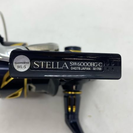 ΨΨ SHIMANO シマノ スピニングリール　ステラSW6000HG　 04078