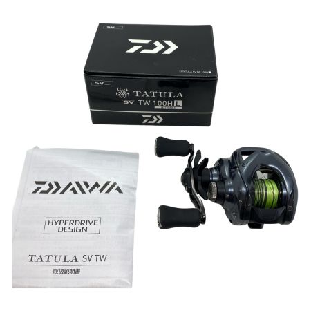 ΨΨ DAIWA ダイワ ベイトリール　25タトゥーラ SV TW 100HL