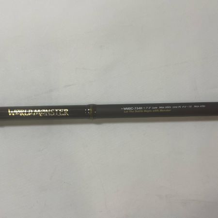 ΨΨ Abu Garcia アブガルシア ルアーロッド　ワールドモンスター WMSC-734H 01D20BK