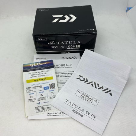 ΨΨ DAIWA ダイワ ベイトリール　25タトゥーラ SV TW 100HL 箱付 00630154