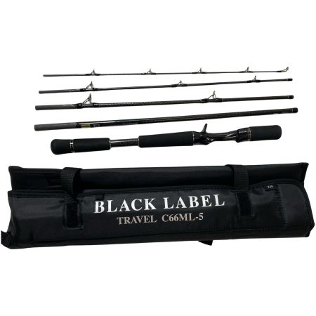 ΨΨ DAIWA ダイワ ルアーロッド　ブラックレーベル トラベル C66ML-5 ケース付 05807157