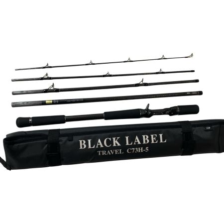 ΨΨ DAIWA ダイワ トラウトロッド　ブラックレーベル トラベルC73H-5 ケース付 05807153