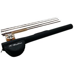 ΨΨ K.Bullet フライロッド　ストリーム #5 9ＦＴ ケース付き リール付き Bランク