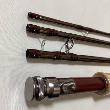 ΨΨ K.Bullet フライロッド　ストリーム #5 9ＦＴ ケース付き リール付き