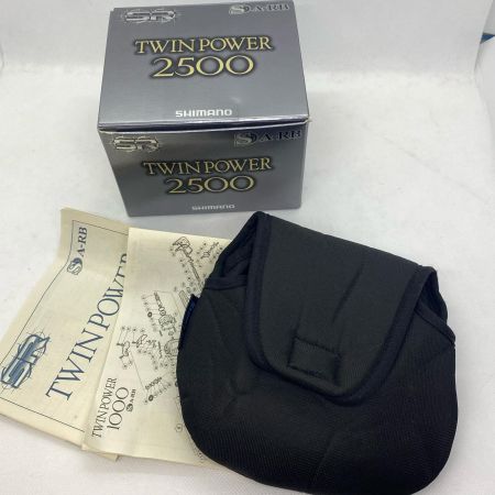 ΨΨ SHIMANO シマノ スピニングリール　08ツインパワー 2500 キズ有 箱付 スプール表記剥がれています 02233