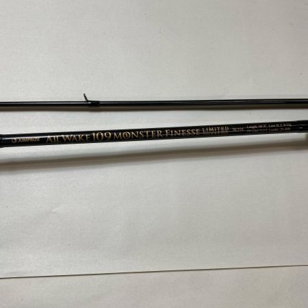 ΨΨ JUMPRIZE  シーバスロッド　オールウェイク 109 モンスターフィネス リミテッド キズ有 袋付