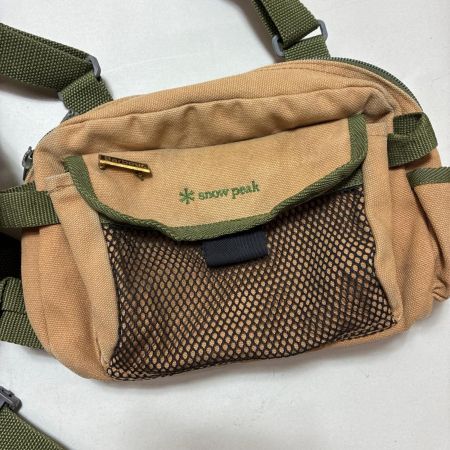 snowpeak スノーピーク フィッシングバッグ  キャメル