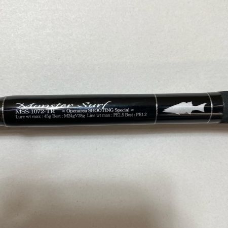 ΨΨ G.CRAFT シーバスロッド　モンスターサーフ MSS-1072-TR オープンエリアシューティングスペシャル 袋付