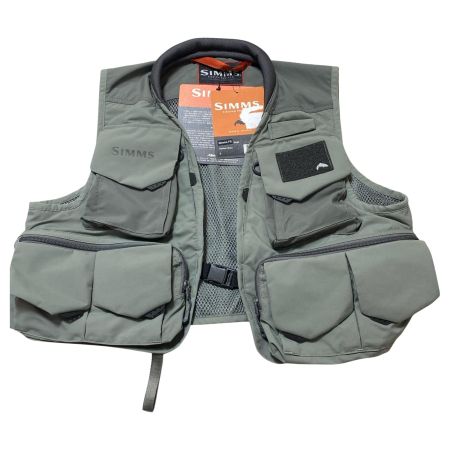 ΨΨ SIMMS  フィッシングベスト  グリーン