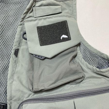 ΨΨ SIMMS  フィッシングベスト  グリーン