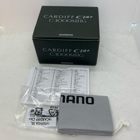 ΨΨ SHIMANO シマノ  スピニングリール　18カーディフCI4+ C3000MHG  03935