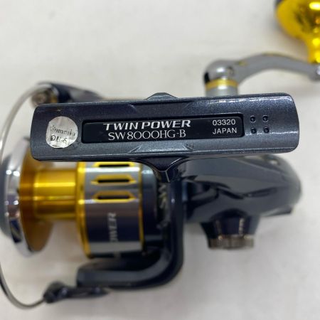 ΨΨ SHIMANO シマノ  スピニングリール　15ツインパワー SW8000HG 03320