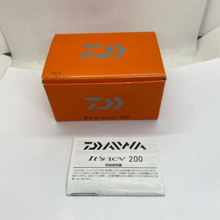 ΨΨ DAIWA ダイワ 両軸リール　ICV 200　箱付き 614792