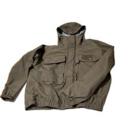 ΨΨ SIMMS フィッシングジャケット　 オリーブ Cランク