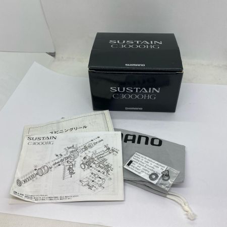 SHIMANO シマノ  スピニングリール　17サステイン C3000HG  03759