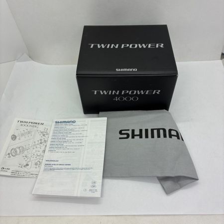 SHIMANO シマノ スピニングリール　20ツインパワー4000 箱・ゴメクサスハンドル付き 04114