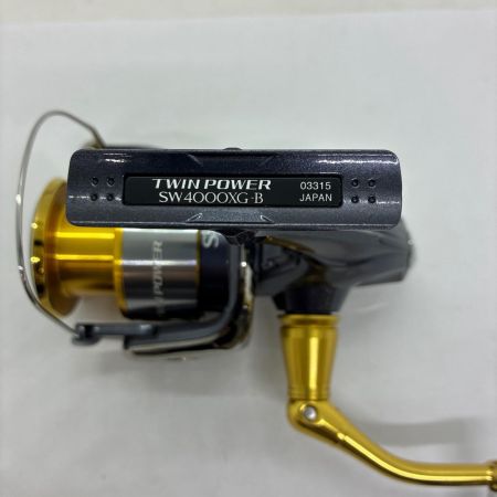 SHIMANO シマノ スピニングリール　15ツインパワーSW 4000XG 多少ゴリ感 03315
