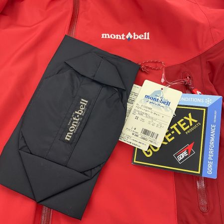 ωω mont･bell モンベル メンズ衣料 ジャケット SIZE L ドロワットパーカ 1102488 レッド