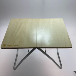 ωω snowpeak スノーピーク MYテーブル アウトドア　キャンプ　ＢＢＱ LV-034 Cランク
