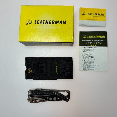 ωω LEATHERMAN  アウトドア雑貨 マルチツール キャンプ　スケールツール　 TES-SKT-CX