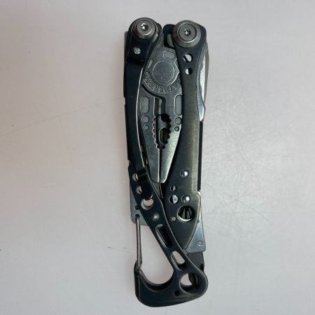 ωω LEATHERMAN アウトドア アウトドア雑貨 マルチツール キャンプ 登山 刃欠け有 TES-SKT-CX