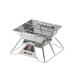 §§ LOGOS ロゴス アウトドア BBQ用品 焚き火台 THE PYRAMID TAKIBI M 81064163 Sランク